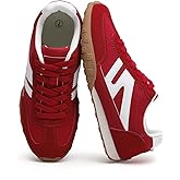 Foiola Womens Sneakers Comfortable Lace up Tennis Shoes Casual Business Walking Shoes Slip on Women's Fashion Sneakers