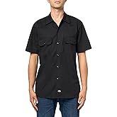 Dickies Mens Short-Sleeve Flex Work Shirt Slim Fit - P