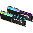 G.SKILL Trident Z RGB Series (XMP) DDR4 RAM 64GB (2x32GB) 3200MT/s CL16-18-18-38 1.35V Intel AMD Desktop Computer Memory UDIMM (F4-3200C16D-64GTZR)
