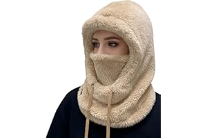 W.Sealet Ski Mask Balaclava - Windproof Arctic Fleece Face Cover for Cold Weather, Winter Thermal Face Mask for Men & Women