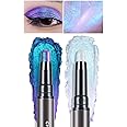 CHARMACY Multichrome 2 in 1 Cream Eyeshadow Stick, Waterproof Eye Brightener Highlighter Stick Makeup, High Pigmented, Smudge-Proof, Vegan & Cruelty-Free (#904)