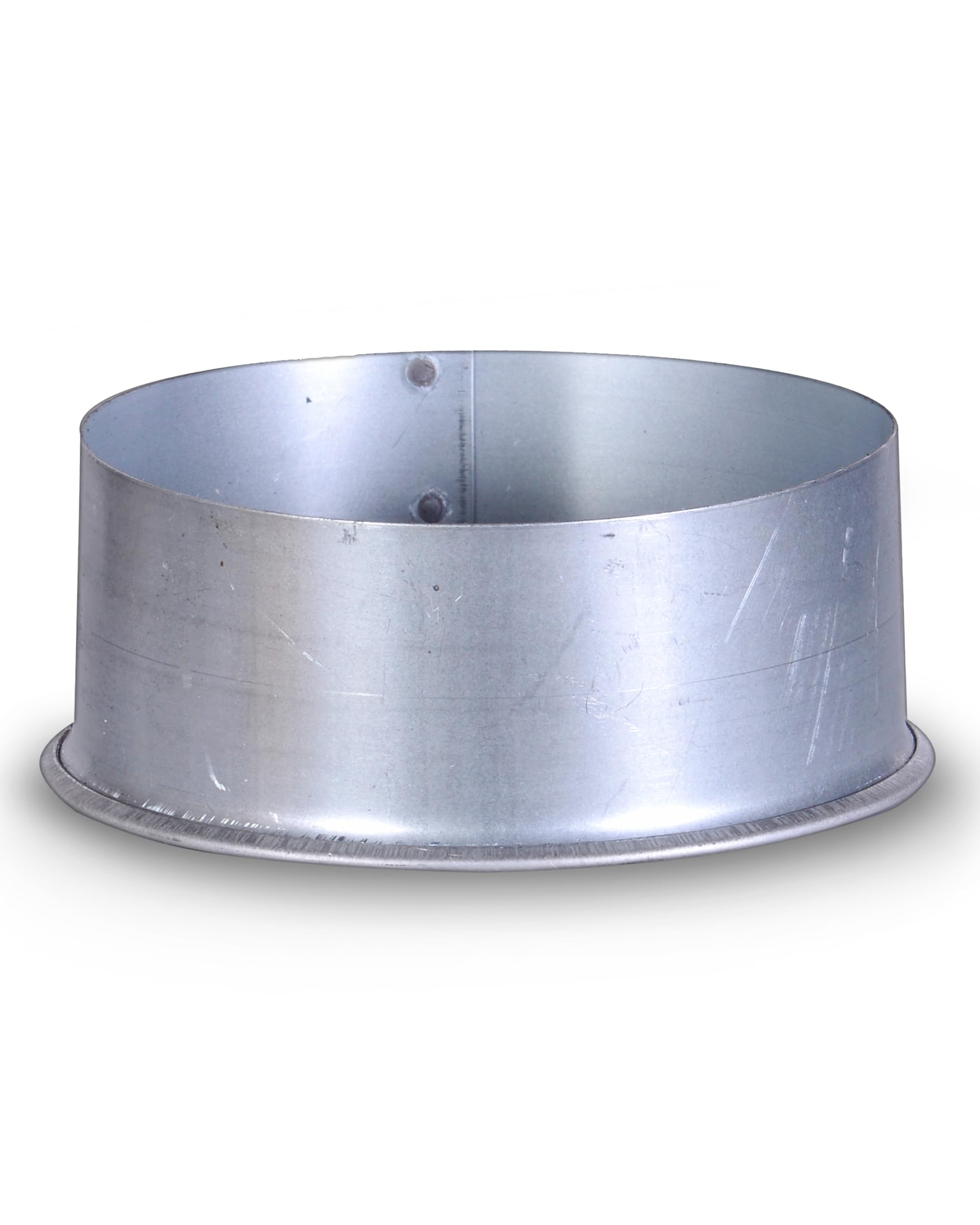 FIREFIX A150/K FAL Stove Pipe Capsule/Wall Food Cover Diameter 150 mm – Stove Pipes Made of Sheet Steel 0.6 mm Thick, Inner Sleeved, Laser-Welded Lengths Silver