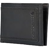 Carhartt Men's Rugged Leather Triple Stich Wallet, Available in Multiple Styles