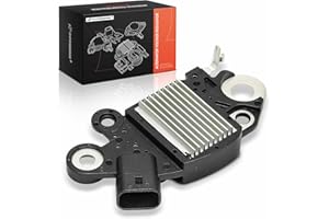 A-Premium Alternator Voltage Regulator Compatible with Chevrolet Silverado 1500 2500 HD, Tahoe, Colorado, Suburban, Express & GMC Sierra, Yukon XL, Canyon & Cadillac Escalade ESV EXT & Hummer H3, H3T