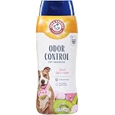Arm &amp; Hammer Deodorizing Dog Shampoo, Kiwi Blossom, 20 Fl Oz | Tearless, moisturizing baking soda formula for sensitive skin, safe for dogs and puppies during regular baths
