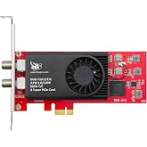 TBS 6209se DVB-T2 / C2 / T/C/ISDB-T/C / ATSC1.0 Octa PCIe Digital TV Tuner Card for PC IPTV Server