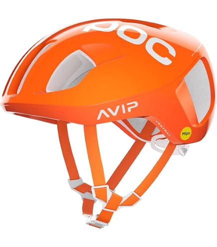 Amazon.com : Poc Ventral Tempus Spin Helmet FLUOR-ORANGE S