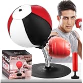 Desktop Punching Bag, Super Strong Suction Boxing Bag Speed Balls | Stress Buster with Suction Cup for Office Table and Counters, Fun Gift for Boss or Coworker