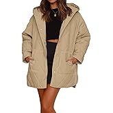 URMOSS Long Jackets for Women Lightweight Warm Winter Coats for Women Diamond Quilted Hooded Puffer Jacket with Pockets