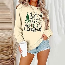 fatsix Womens Womens Oversized Ugly Christmas