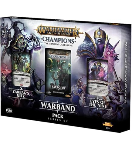 warhammer age of sigmar booster box Amazon.com: PlayFusion PLFW82501 Booster Display Warhammer Age of Sigmar  Champions Collectible Card Game : Toys & Games