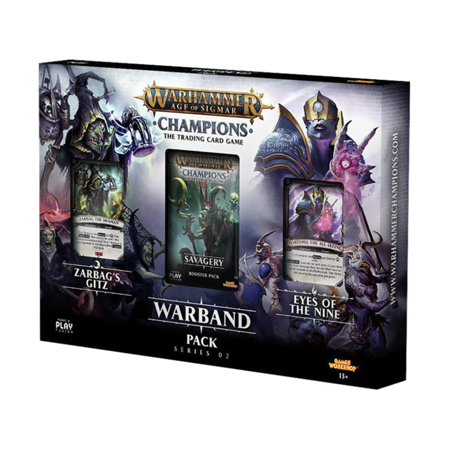 PlayFusion Age of Sigmar Champions Warhammer Warband Collectors Pack Series 2