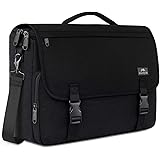 Messenger Bag for Men, Briefcases Lightweight Men's Laptop Bag 15.6 inch Water Resistant Crossbody School Satchel Bags for Bo