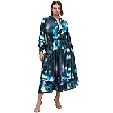 City Chic Women's Plus Size Dress - Haze Bloom Maxi
