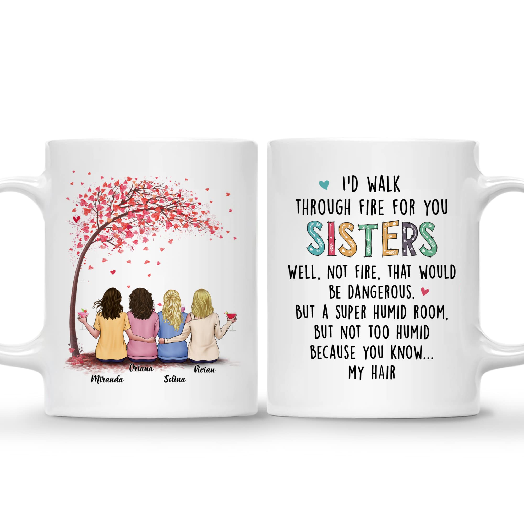 Gossby Custom Sister Coffee Mug - Personalized