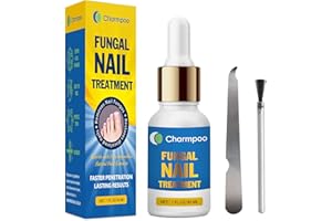 CHARMPOO Toenail Fungus Treatment Extra Strength: Nail Cuticle Care Serum – Infused with Botanical Herbal Extracts for Clear Healthy-Looking Nails Lightweight Daily Nail & Toe Care 30ml