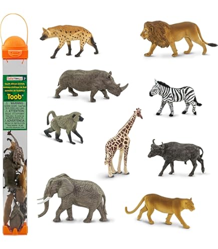 Bigfoot 8 Cm No Tóxico Libre Bpa Safari Ltd. Figuras De Juguete De Animales Asiáticos | Colección TOOB | No Tóxicas Y Libres De BPA | Animales De Juguete | Adecuado Para