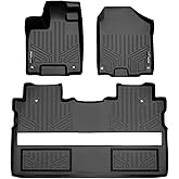MAXLINER Custom Fit Floor Mats 2 Row Liner Set Compatible with 2017-2025 Honda Ridgeline