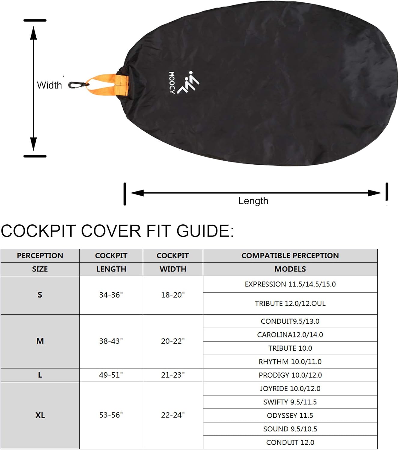 Amazon Com Mophoexii Universal Waterproof Kayak Cockpit Cover Seal Cockpit Protector Ocean Cockpit Cover For Sit In Kayaks 4 Sizes Optional Sports Outdoors