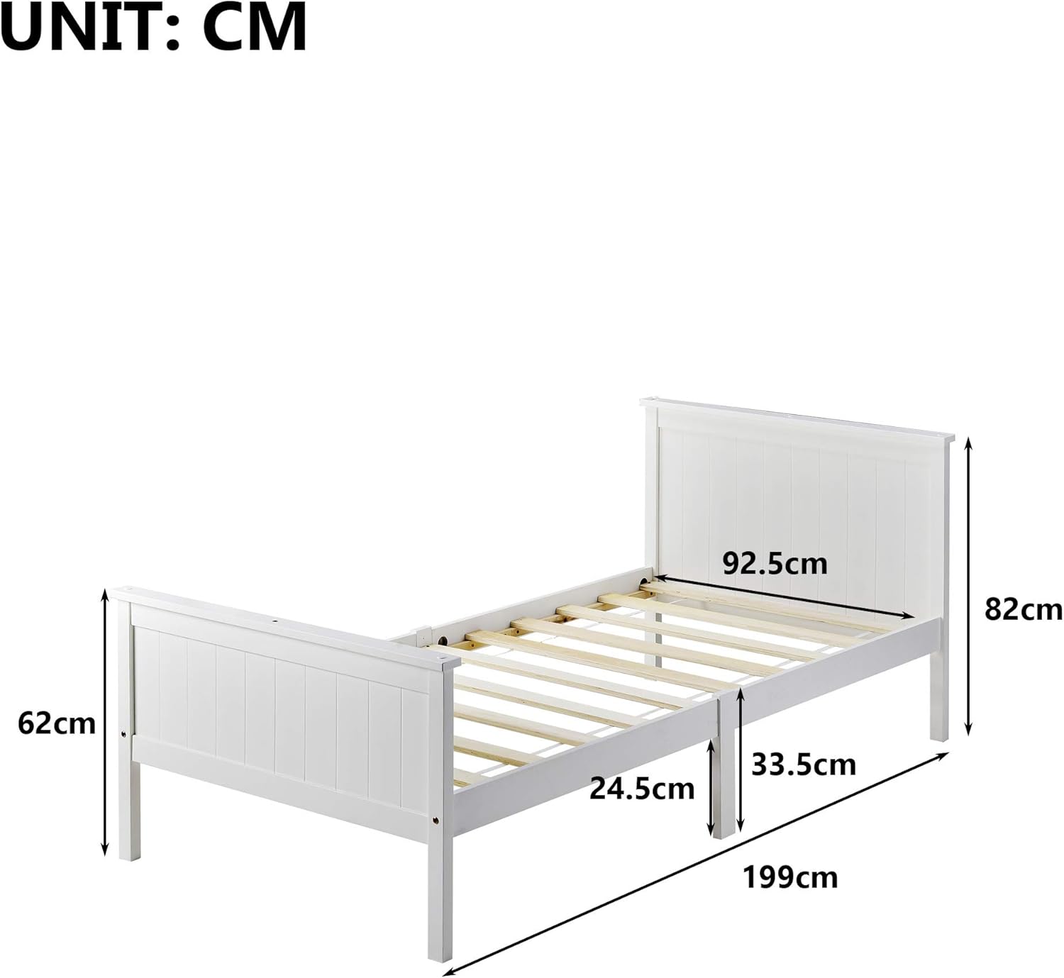 kids double headboard