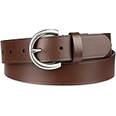 Levi's Women's Leather and Suede Casual Belts for Jeans, Dresses and Skirts - Regular & Plus Sizes