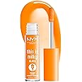 NYX PROFESSIONAL MAKEUP This Is Milky Gloss, Lip Gloss with 12 Hour Hydration, Vegan - Mango Lassi (Orange Cream)