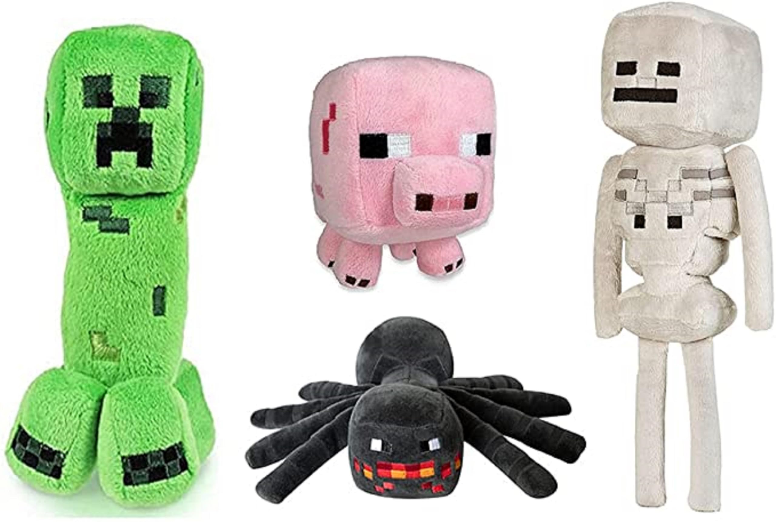Photo 1 of ****MISSING CREEPER PLUSH TOY***OVITTAC Creeper, Piggy, Skeleton Shooter, Little Spider Plush Toys, Birthday Gifts for Kids and Fans