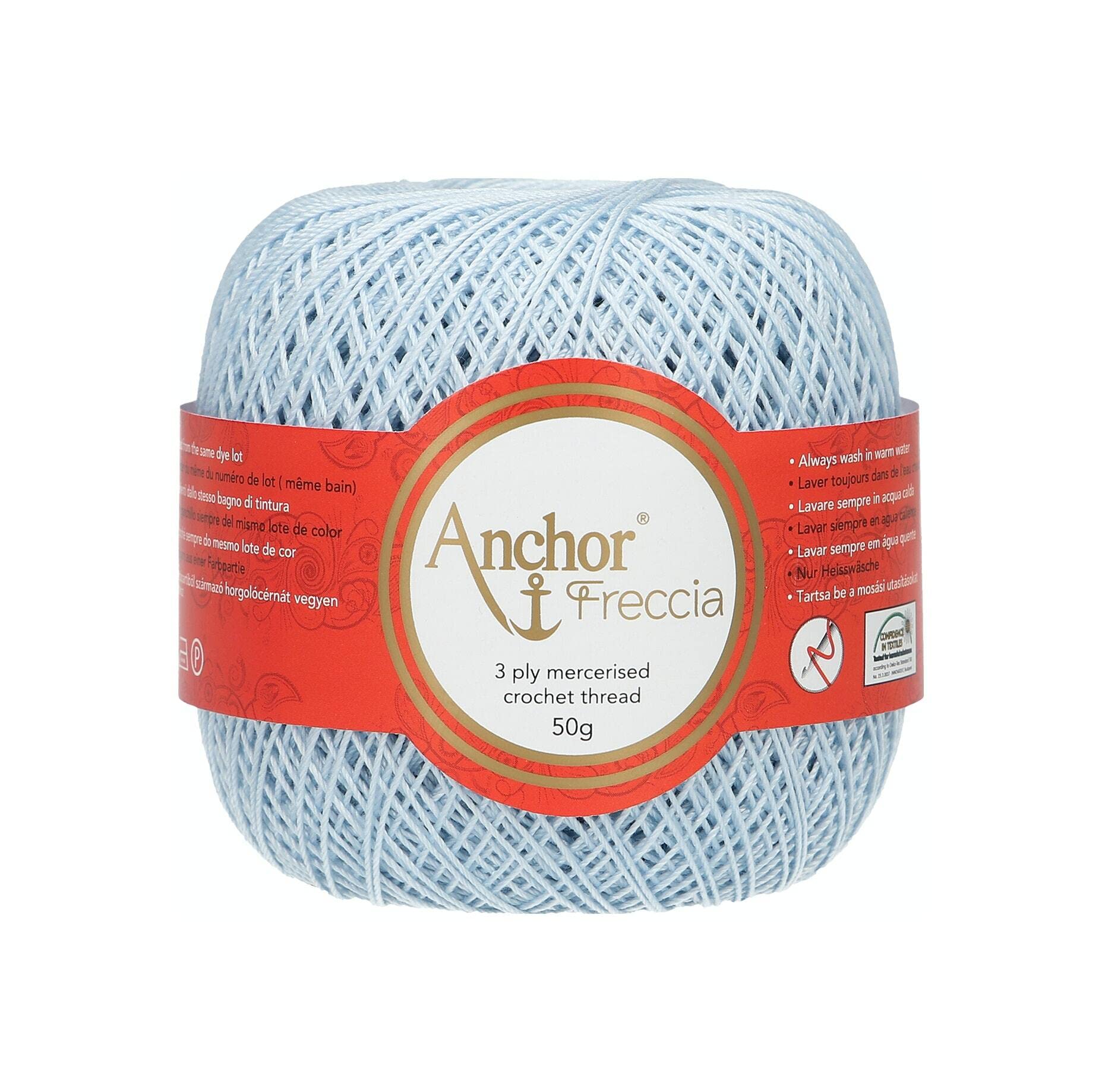 Anchor 4771012 00128 Yarn, Cotton, Blue