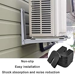 Rubber Isolator Pad 4 Pack Air Conditioner Shock