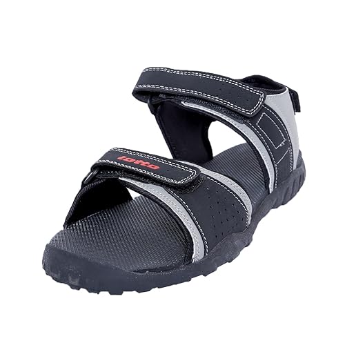 Buy Lotto Men S Tonnia Black Grey Sandals 6 Uk India 40 Eu As4860 020 At Amazon In