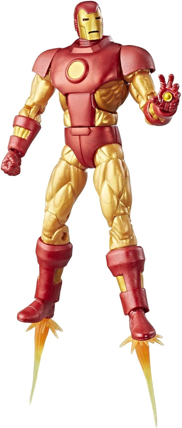 Marvel Retro 6-inch Collection Iron Man Figure, Multicolor, 6 " - Image 4