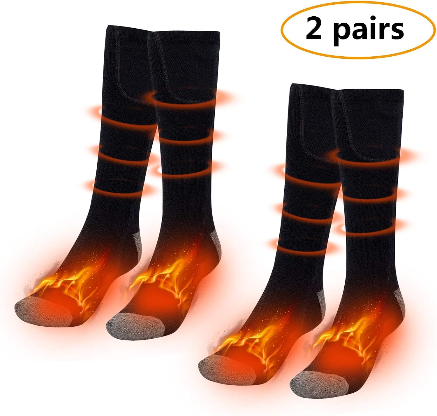 MiniTeasure Electric Socks for Women&Men, Winter feet