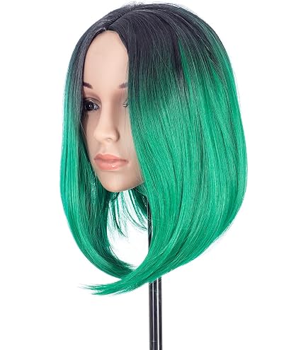 Synthetic Straight Wig with Bangs Mid-Length Layered Chic Style Adjustable Cap Amazon.com : SWACC Long Layered Straight Wig with Bangs  main image 3