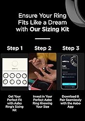 aabo Smart Ring, Sleep Tracker Wearable