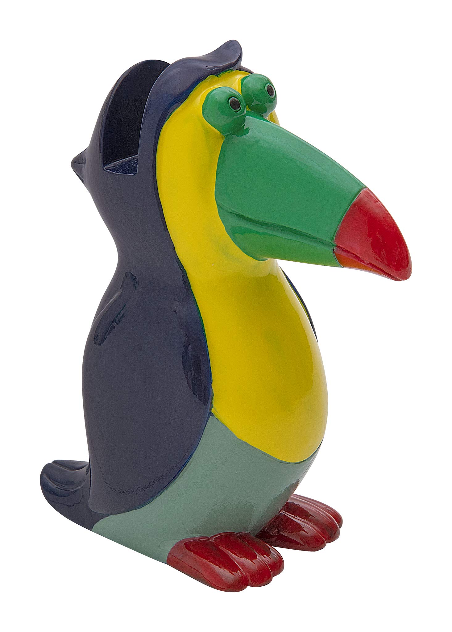 WEDO 20227110 Glasses Holder Toucan Polyresin Multi-Coloured 8 x 3.7 x 9.2 cm