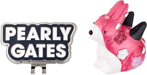 Amazon パーリーゲイツ ボールマーカー 立体うさぎ型 さくら柄モチーフ ゴルフ マグネット 053 090 ピンク Pearly Gates パーリーゲイツ キーホルダー チェーン