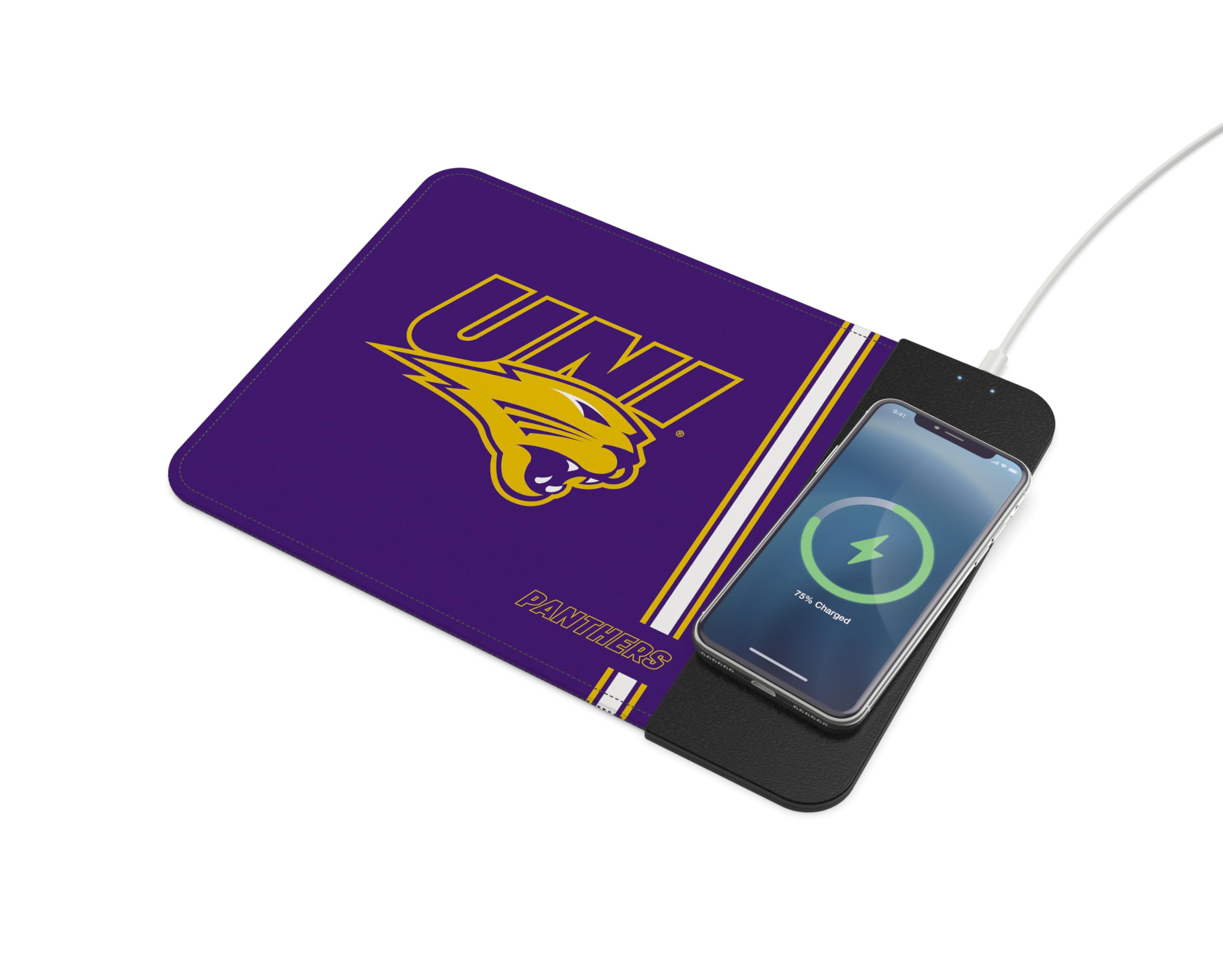 SOAR NCAA Wireless Charging Mouse Pad, Northern