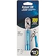 Nite Ize Radiant 100 Keychain Flashlight - Waterproof Mini Keychain Flashlight with Bright 100 Lumen Light - Waterproof Flashlight for Backpacks and Keys - Keychain Flashlight - Blue
