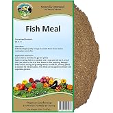 Fish Meal Fertilizer 4 Pounds for Vegetable Gardens, Flower Beds, Outdoor Plants, Trees &amp; Shrubs - Ideal Nutrient-Rich Blend for Healthy Growth &amp; Vibrant Blooms - Lancaster Agriculture Products