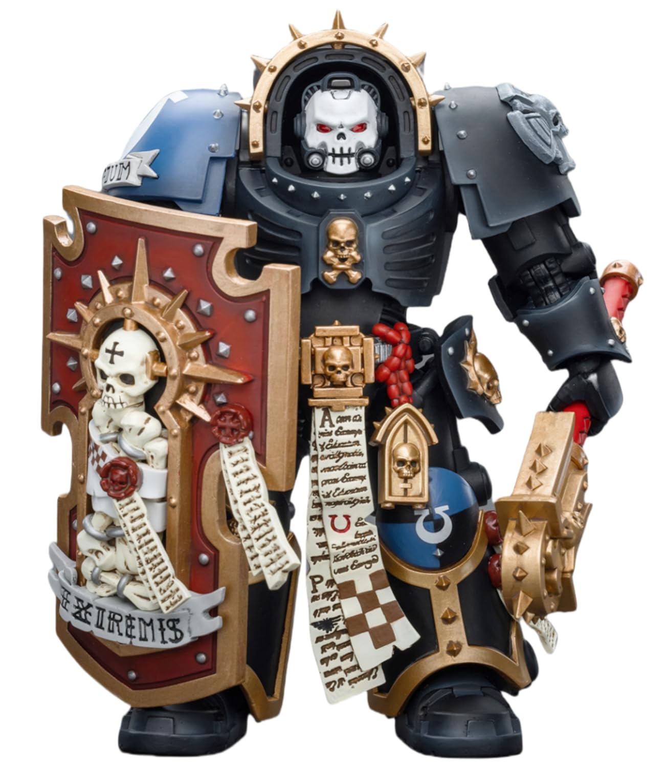 JoyToy Warhammer 40K Collectible Figure: Ultramarines Chaplain in Terminator Armour 1:18 Scale Action Figures JT7080