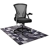 Office Chair Mat,36"x48" Chair Mats for Hardwood Floor,Safe & Stable Computer Chair Mat with Anti-Slip Backing, Low Pile Desk