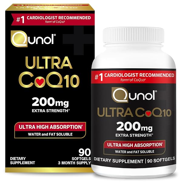 QUNOL COQ10 200MG SOFTGELS, ULTRA COQ10 – ULTRA...