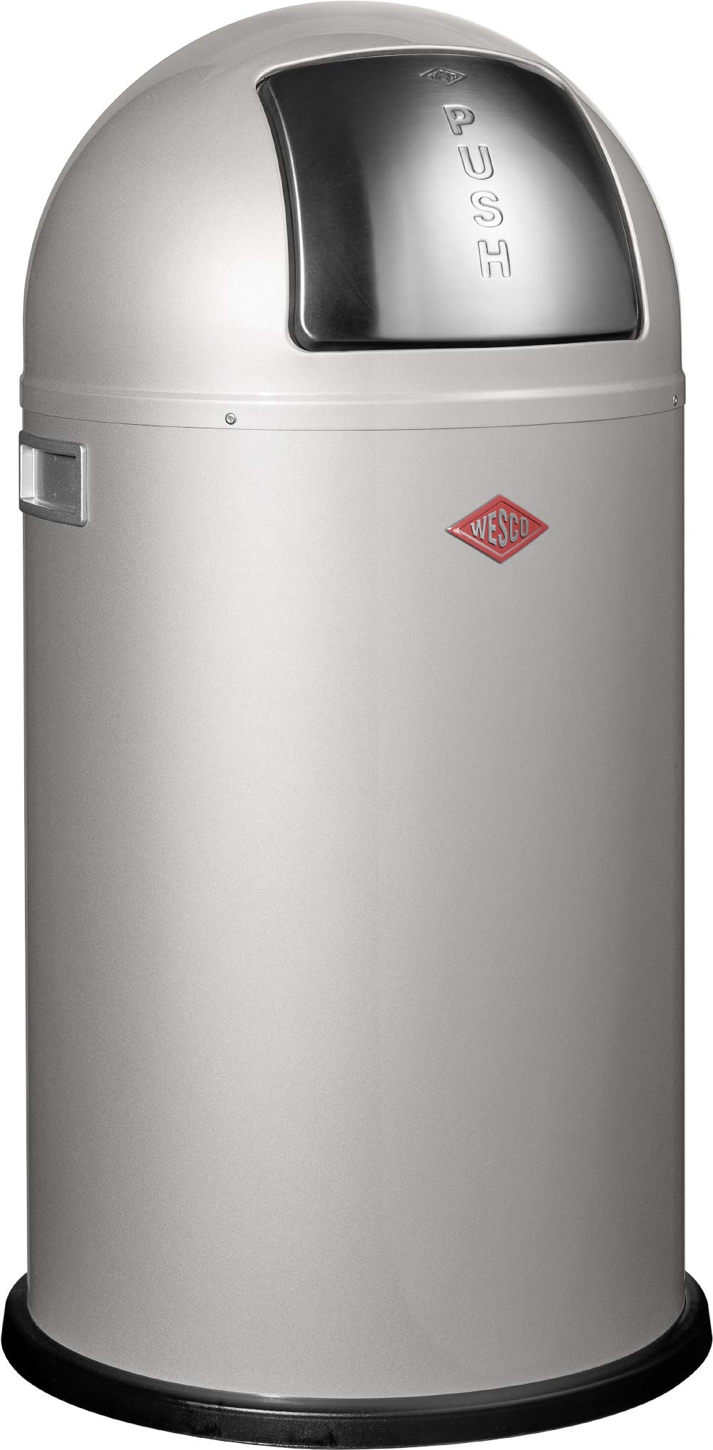 Wesco PUSHBOY silver - paper bin 50 litre