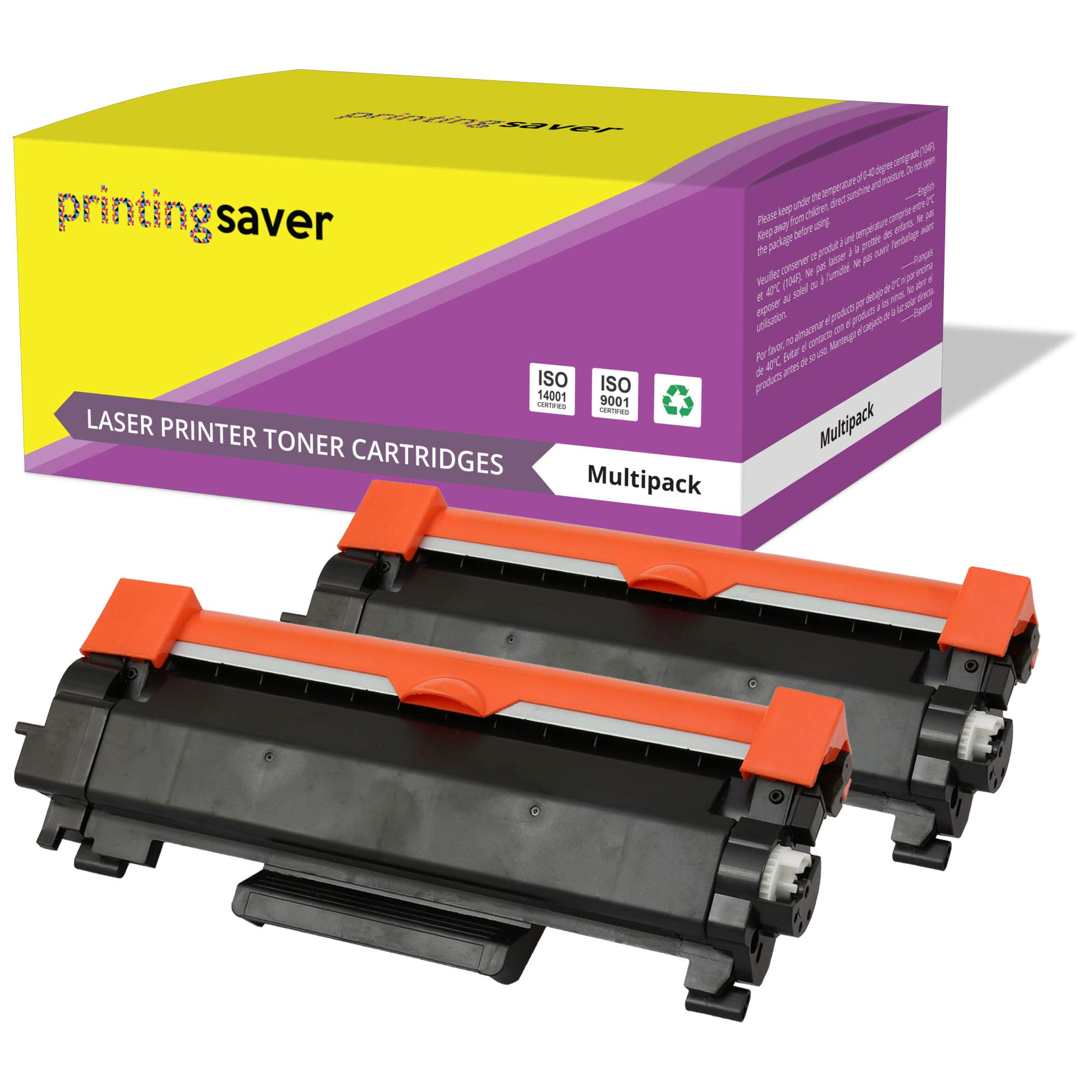 Printing Saver TN-2420 compatible laser 2 toners for BROTHER HL-L2350 HL-L2375 HL-L2370 HL-L2310 DCP-L2530 DCP-L2510 MFC-L2710 MFC-L2710 MFC-L2750 MFC-L2730 DW/DN/D (3,000 Pages)