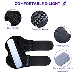 2 PCS Small Finger Splint, Adjustable Trigger