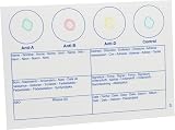 EldonCard Blood Type Test Kit - Lancet, Micropipette, Swab - Air Sealed view 3