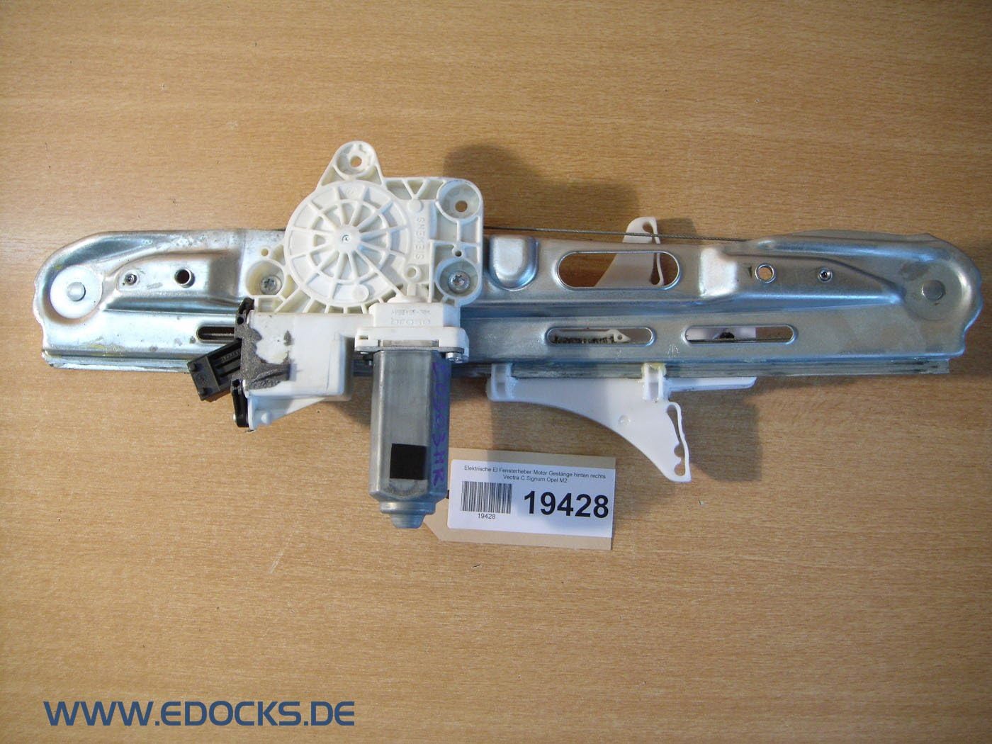 Electric El Window Regulator Motor Actuator Rear Right Opel Vectra C Signum