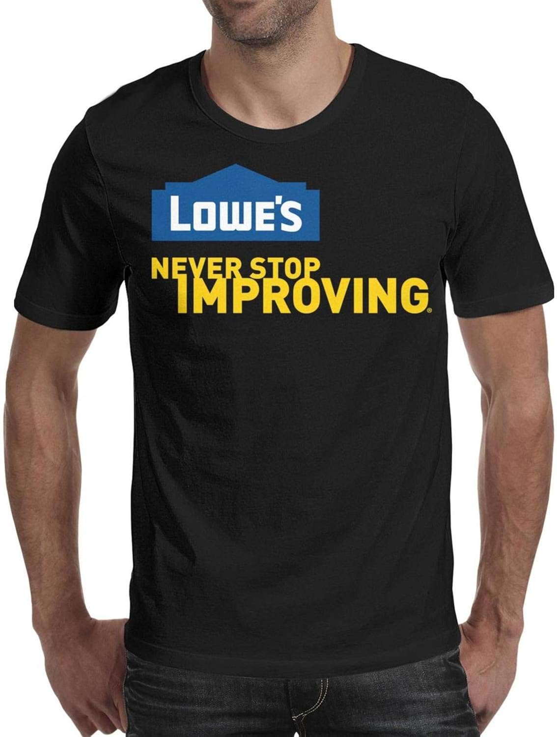 ShortSleeve Cotton Lowes Tshirt for Men Amazon.ca Clothing