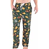 Lazy One Funny Ocean Pajama Pants For Men, Men's Separate Bottoms, Lounge Pants, Fishing PJs
