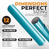 vgoltd Glossy Self-Adhesive Vinyl Wrap Turquoise 90x100 cm view 3